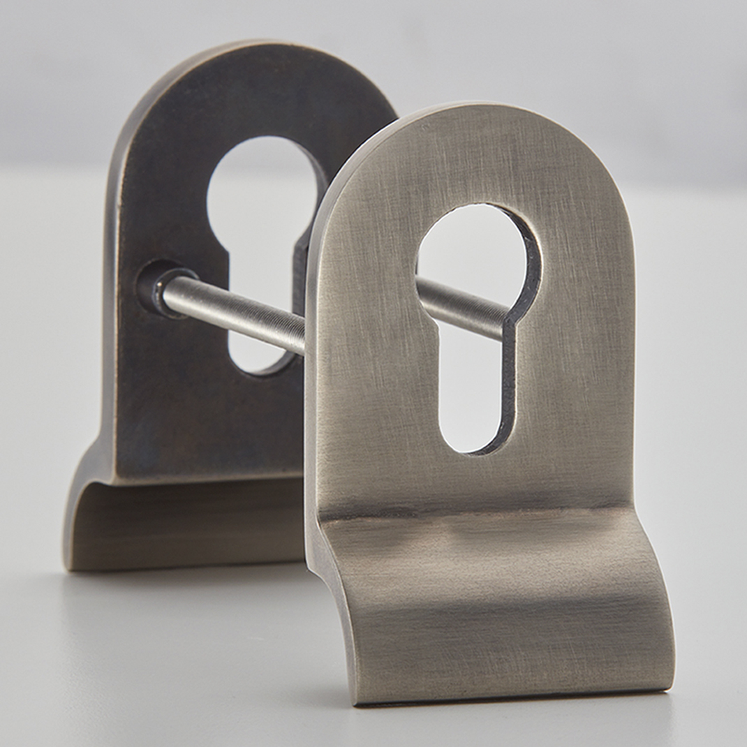 Cylinder Pull - Euro Profile | 38mm centres Back to Back Fixing